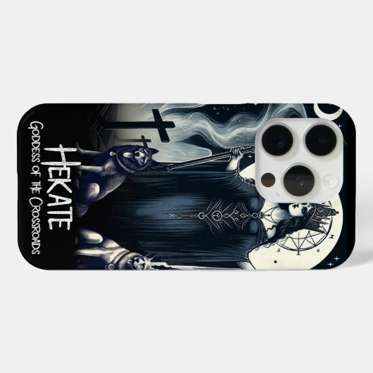 Hekate Godin van het Kruispunt Geesten Case-Mate iPhone Case (Achterkant (horizontaal))