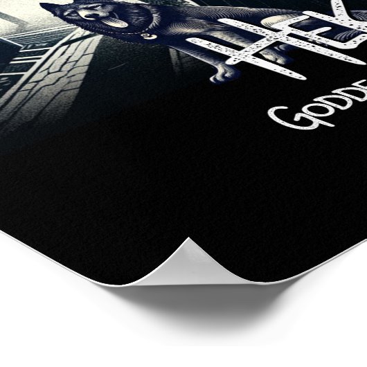 Hekate Godin van het Kruispunt Geesten Poster (Hoek)