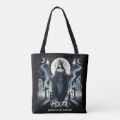 Hekate Godin van het Kruispunt Geesten Tote Bag (Achterkant)