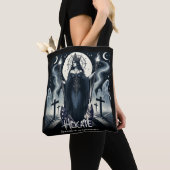 Hekate Godin van het Kruispunt Geesten Tote Bag (Dichtbij)
