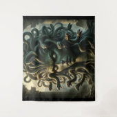 Hekate Godin van het Kruispunt Geesten Wandkleed (Voorkant)