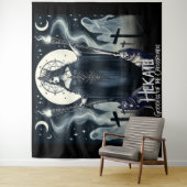 Hekate Godin van het Kruispunt Geesten Wandkleed (In situ)