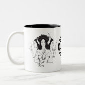 Hekate Witchcraft Tweekleurige Koffiemok (Links)