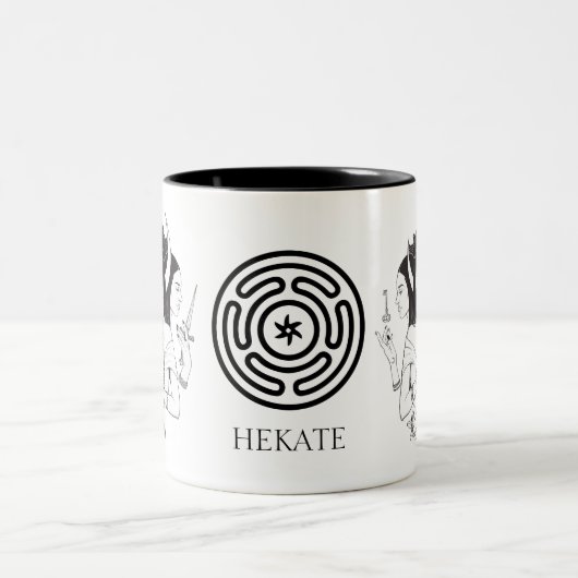 Hekate Witchcraft Tweekleurige Koffiemok (Center)