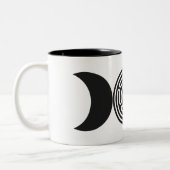 Hekate Witchcraft Two-Tone Coffee Mok (Links)
