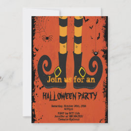 hekbenen Halloween Kaart