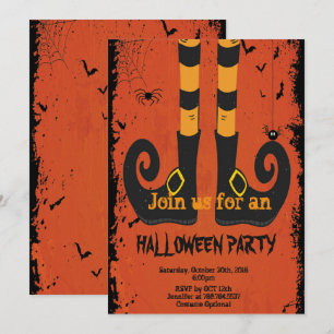 hekbenen Halloween Kaart