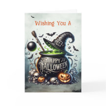 Hekenkaldron Gelukkig Halloween