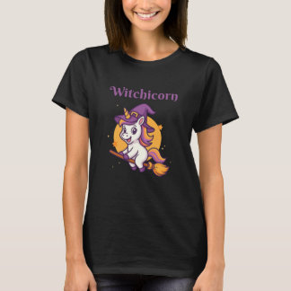 Hekicorn Grappige Lieve Enge Halloween T-shirt