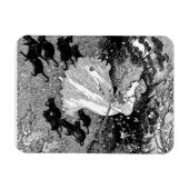 Hekje met katten magneet (Horizontaal)