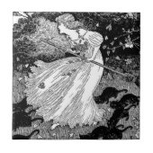 Hekje met katten tegeltje (Voorkant)