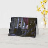 Hekje van het Wenskaart van de Staren Blank Fantas Kaart (Gele Bloem)