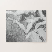 Hekken op een broomstok van Francisco Goya Legpuzzel (Horizontaal)