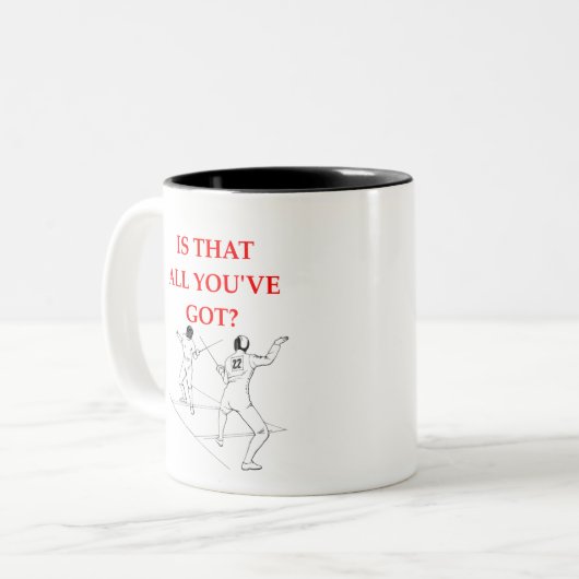 hekken tweekleurige koffiemok (Voorkant links)