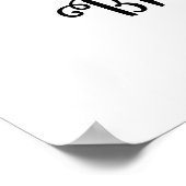 Hekkensabbat bruidsfeest welkom bord poster (Hoek)