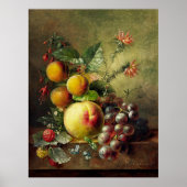 Hekking's stille leven van een fruit poster (Voorkant)