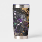 Heks, alsjeblieft! Gotische heidense heks Hallowee Geïsoleerde Drinkbeker (Voorkant)