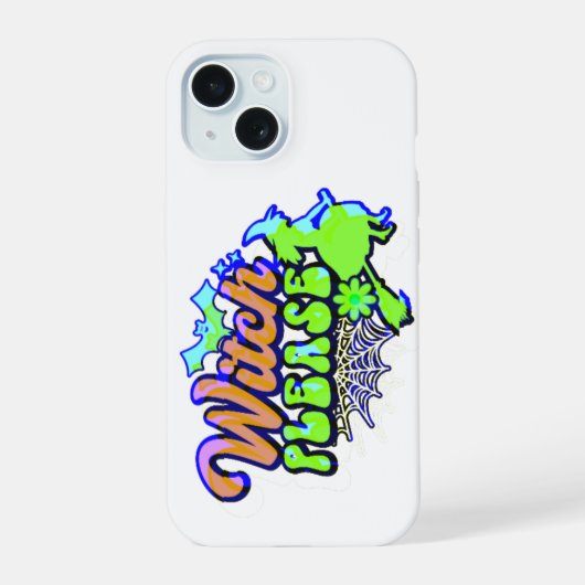 HEKS ALSJEBLIEFT grappig halloween iPhone 15 Case (Achterkant)