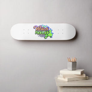 HEKS ALSJEBLIEFT grappig halloween Persoonlijk Skateboard