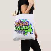 HEKS ALSJEBLIEFT grappig halloween Tote Bag (Dichtbij)