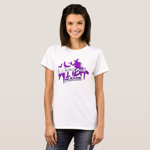 Heks, alsjeblieft! Grappige Retro Halloween Heks T-shirt