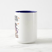 Heks Alsjeblieft Navy Grote Mok Halloween Cadeau (Midden)