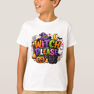 HEKS, ALSJEUBLIEFT Grappige en Griezelige Hallowee T-shirt