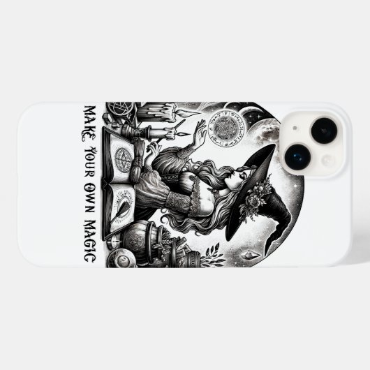heks apotheker maak je eigen magie Case-Mate iPhone case (Achterkant (horizontaal))
