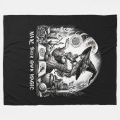  heks apotheker maak je eigen magie fleece deken (Voorkant (Horizontaal))