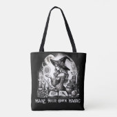  heks apotheker maak je eigen magie tote bag (Achterkant)