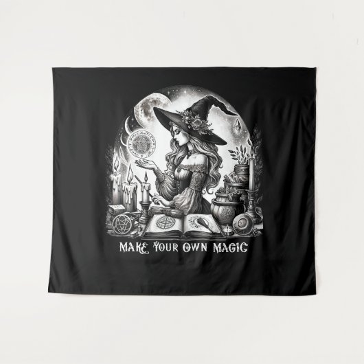  heks apotheker maak je eigen magie wandkleed (Voorkant (horizontaal))