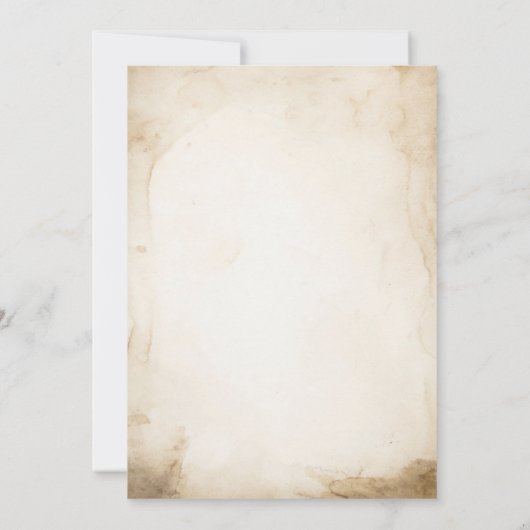 Heks Baby shower Uitnodiging (Achterkant)