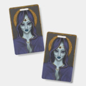 Heks Badge (Voor- en achterkant)