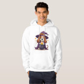 Heks Basset Brouw Hoodie (Voorkant volledig)