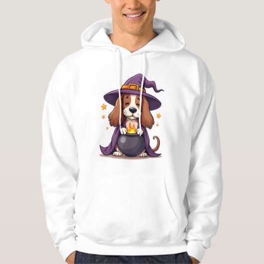 Heks Basset Brouw Hoodie (Voorkant)