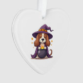 Heks Basset Brouwsel Ornament (voorkant)