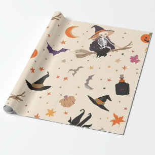 Heks & Bezem Halloween Cadeaupapier