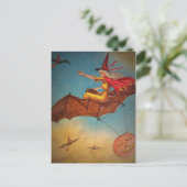  heks briefkaart (Staand voorkant)