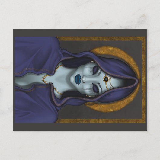 heks briefkaart (Voorkant)