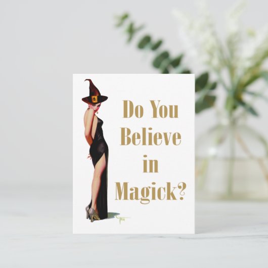 heks briefkaart (Staand voorkant)