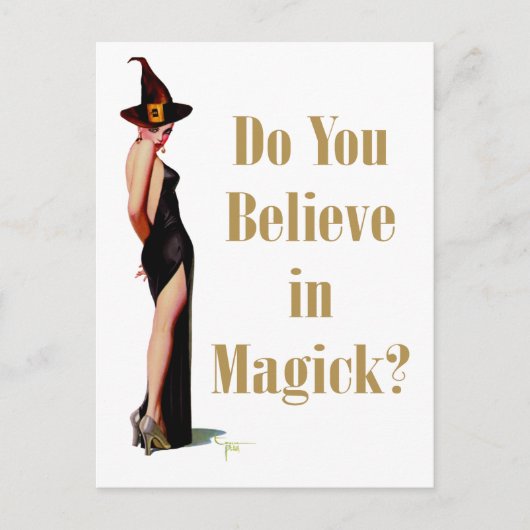 heks briefkaart (Voorkant)