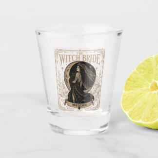 Heks bruid bruiloft cadeau shot glas