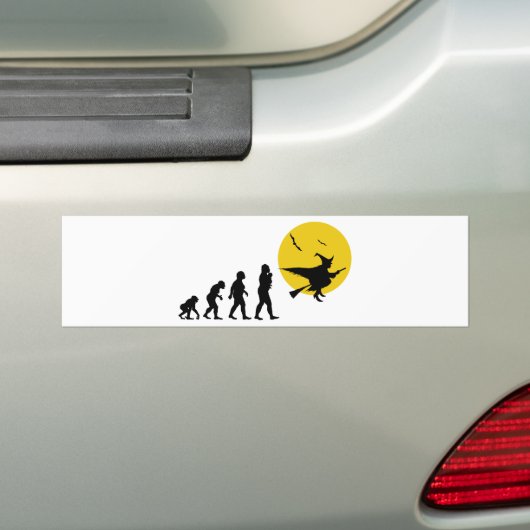 heks bumpersticker (Op auto)