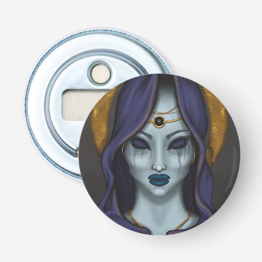 heks button flesopener (Voorkant)