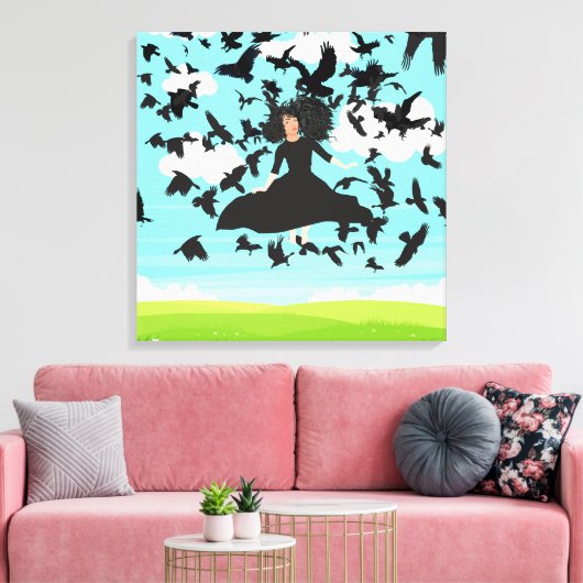 heks canvas afdruk (Insitu (Woonkamer))