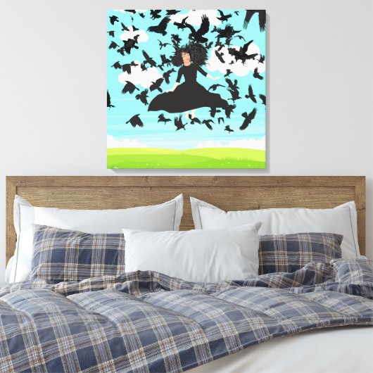 heks canvas afdruk (Insitu (Slaapkamer))