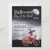 Heks Catrina Halloween Dag van de Doden Kaart (Voorkant)