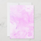 Heks Coquette Bow Halloween Meisjes Nachtfeest Kaart (Achterkant)