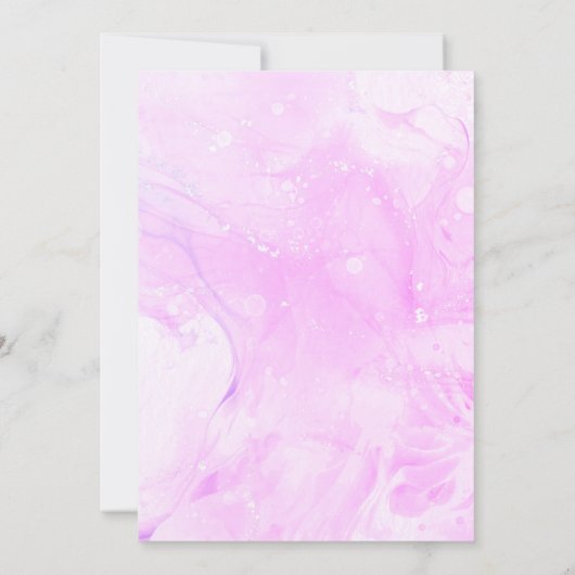 Heks Coquette Bow Halloween Meisjes Nachtfeest Kaart (Achterkant)