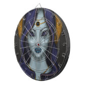 heks dartbord (Voorkant Rechts)